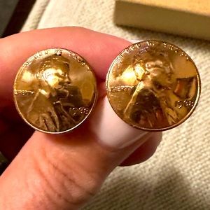 New Penny Cuff Links